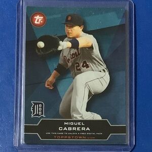 Miguel Cabrera #TT-1 2011 Topps Opening Day Toppstown Baseball Trading Card